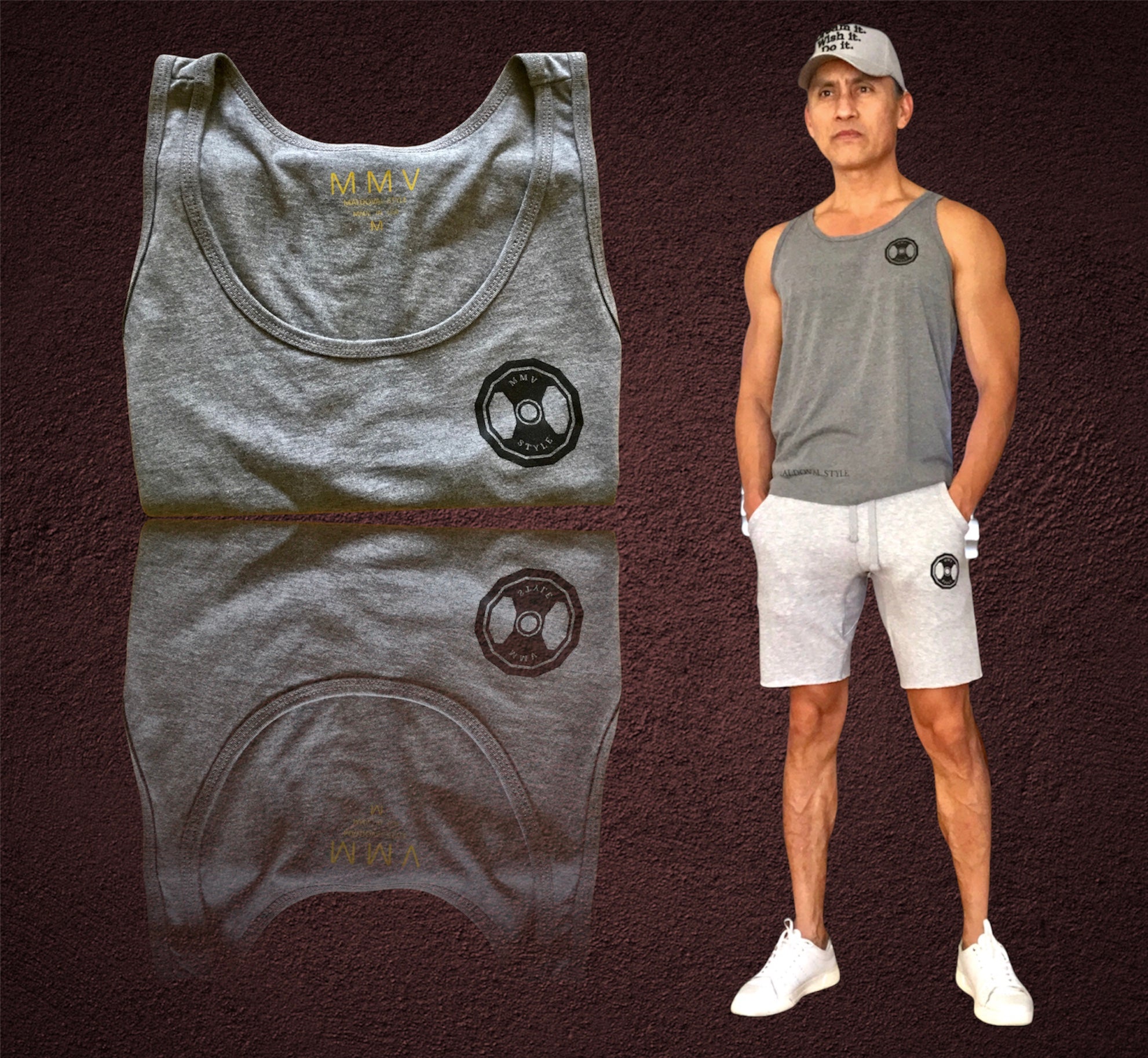tank top (weight Plate Logo)