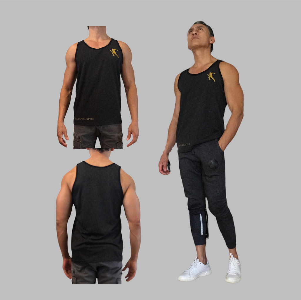 Unisex Muscle Tank Top (Man Running)