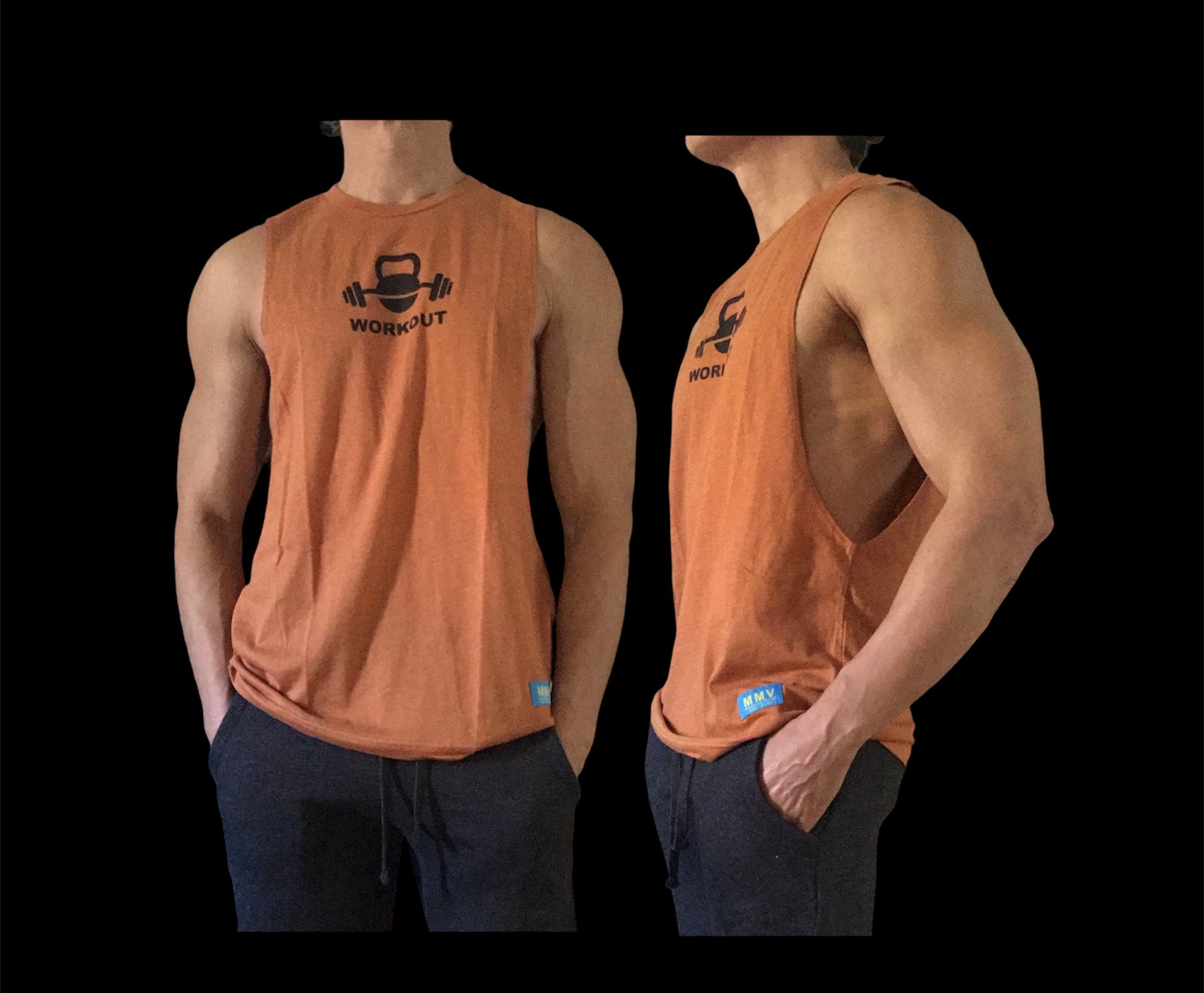 Long Cut Tank Top